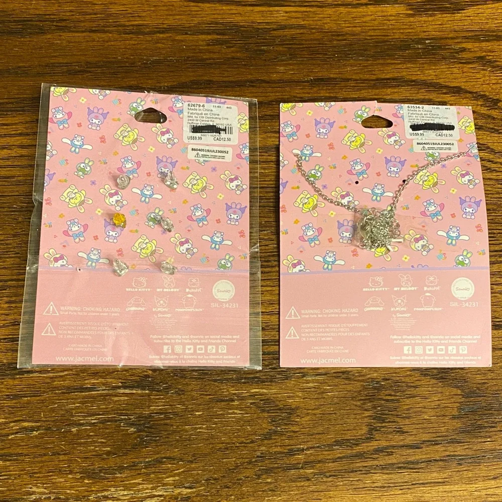 Claire's Hello Kitty and Friends Easter Jewelry Set